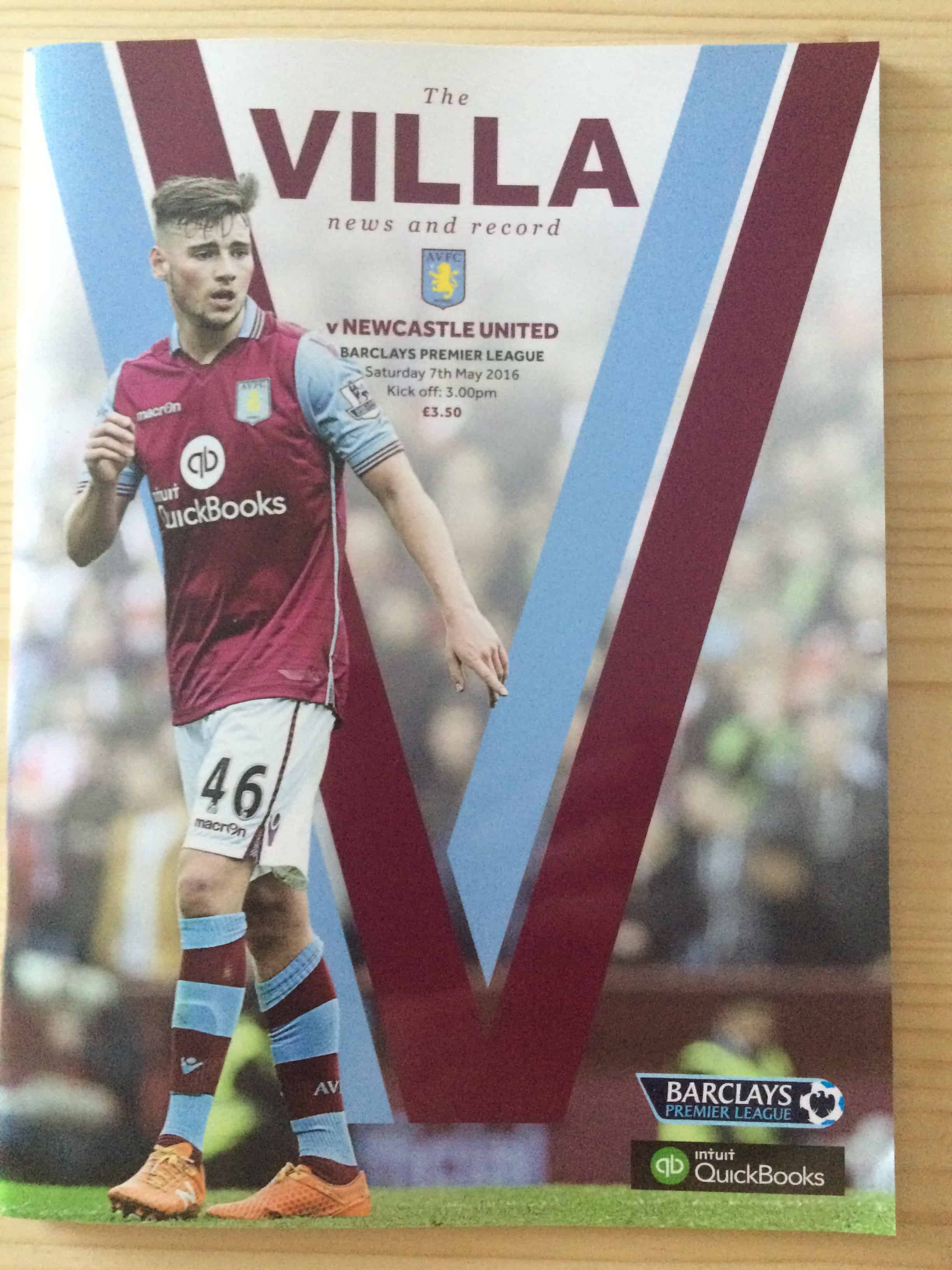 Aston Villa FC v Newcastle United FC